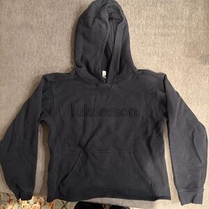 Lululemon Scuba Hoodie Pullover – Black (Size 6)